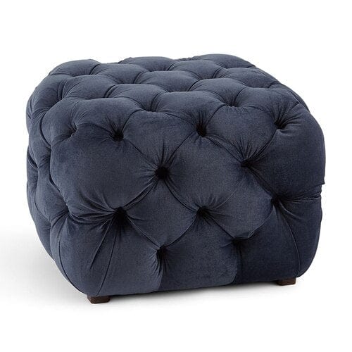 Repose Pied Vintage Bleu