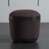 Petit Pouf Salon Marron