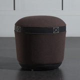 Petit Pouf Salon Marron