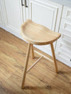 Tabouret En Bois Moderne vue de dessus