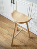 Tabouret En Bois Moderne vue de dessus