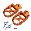 Repose Pied Moto Pour KTM orange