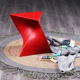 Tabouret Design Minimaliste rouge exemple